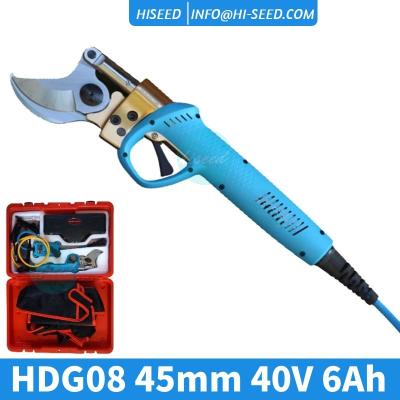 China Anti-Slip Portable Battery Operated Branch Scissors Lithium Ion Handle Electric Shears for sale