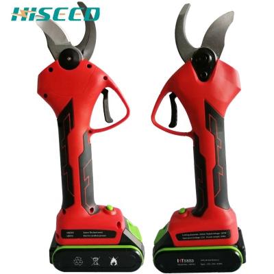 China Anti-skid Handle Garden Pruner Shears Cordless Electric Grape Scissors Fruit Tree Branch Cutting Tools for sale