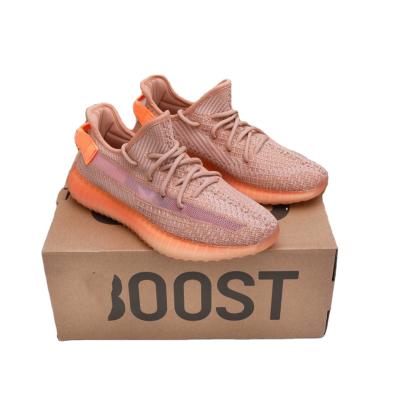 China Fashion trend bright new men's sports shoes factory white and black 350 v2 yeezy running shoes sports yeezy women shoes for sale