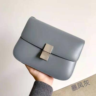 China Vintage Arc de Triomphe armpit bag Lisa the same bag presbyopia teenbox tofu bag ava one shoulder arm oblique handbag for sale