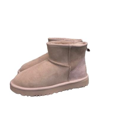 China Other Warm Winter Snow Fur Snow Boots Real Fur Boots Low Tube Ladies Casual Bare Boots For Men And Women Couples. for sale