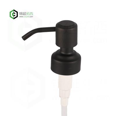 China Modern Black Finish Wholesale/Retail Metal Soap Dispenser Pump Tops for sale