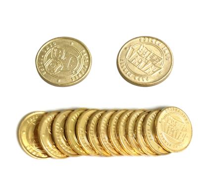 China LK002 brass/steel brass/steel cheap custom token coins for game machine washing machine for sale