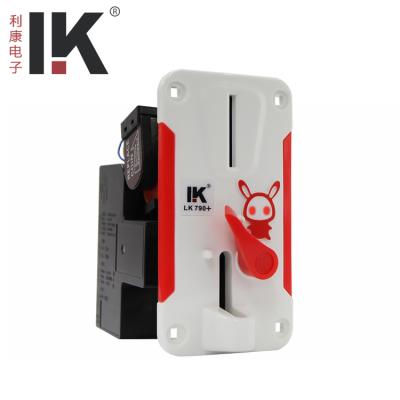 China Red And White Color Plastic Plastic Coin Acceptor CPU Electronic Control LK790+ for sale