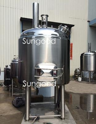 China SS304 Sungood 7bbl/10bbl/15bbl/20bbl/30bbl Steam Heating Crush Lauter Ton With VSD Mixer/Rake/Plows for sale