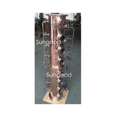 China Red Copper/SS304/SS316 stainless steel/copper home distillation equipments/home distiller for sale