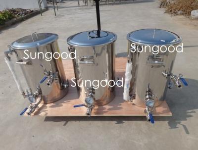 China US 1/2bbl Mini Micro Home Beer Brewing Equipments For Brewery /Mash Ton/Brew Kettle/HLT for sale