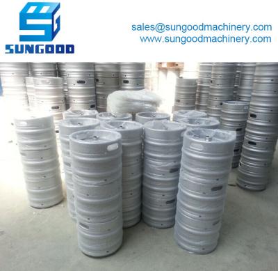 China For euro beer stainless steel 30L, 50L beer keg for sale