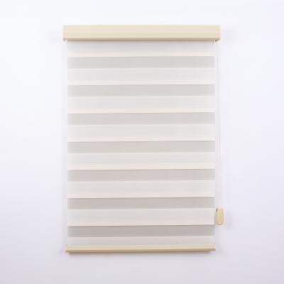 China Light Adjustment Shade Essential Light Filtering Window Shades Double Shades With Strings for sale