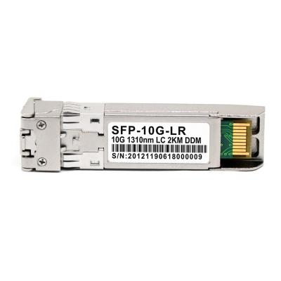 China Manufacturer Direct Sale FTTH Sfp+ High Quality 10g LR 1310nm 2km 10Gb/s SFP 1310nm 2KM Optical Transceiver for sale