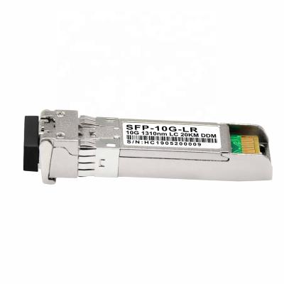 China FTTH Factory Price 10g Optical Transceiver 20KM 1310nm sfp+ ZTE SFP-10G-LR LC Single Mode Dual Fiber SFP for sale