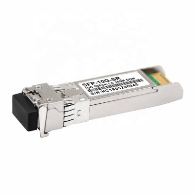 China FTTH 10G SFP+ 850nm 300m Fiber Optic Transceiver Module for sale