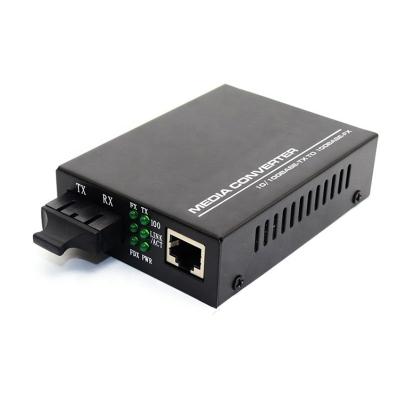 China FTTH FTTxFTTB Network OEM Fast Ethernet Multi Mode 2km Media Converter for sale