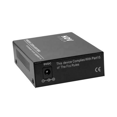 China FTTH Network Factory Price Fiber Ethernet Media Converter FTTxFTTB Dual 10/100M Multi Mode 25km for sale