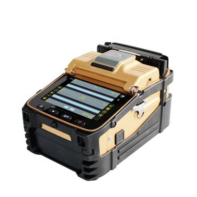 China FTTH Network Fiber Fusion Splicer Six Motors Core Alignment ARC Fusion Splicing Machine for sale