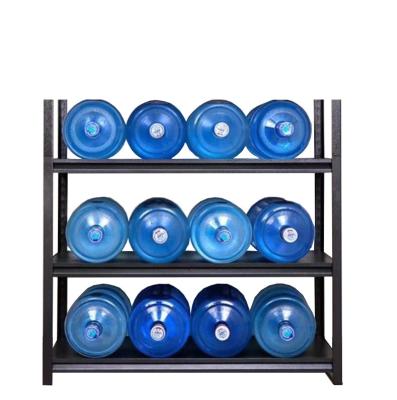 China Customized Heavy Duty Double Sided Steel Boltless Storage Rack Shelf 5 Tiers Racking For Home Office School Restaurand for sale