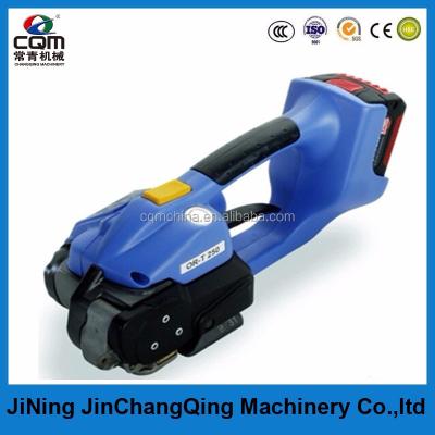 China T-200 high quality CLOTHING PET handled plastic and electric strapping machine for sale