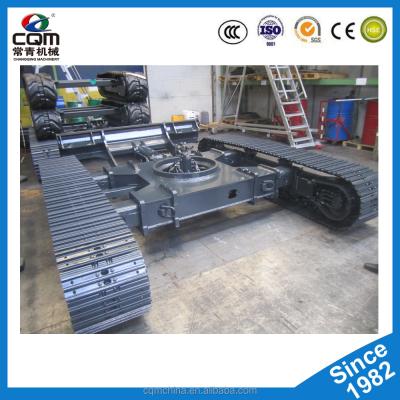 China Rubber / Steel ISO9001 Certificated Chassis For Amphibious Excavator for sale