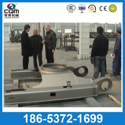 China OEM Excavator Rubber / Steel Track Frame And Base Parts for sale