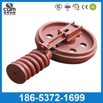 China Kobelco Rubber/Steel Excavator Front Idler Roller, SK45SR, SK30, SK25SR, SK45, SK25, for sale