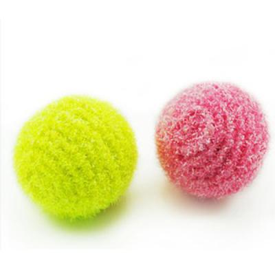 China Wholesale Cheap Price Viable Cat Scratching Toy Cat Rotating Ball With Nylon Thread Cat Toy for sale