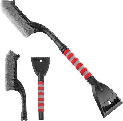 China Car Vents Snow Brush And Ice Scraper Car Snow Remover Kit With Detachable Foam Handle Suitable For Car for sale