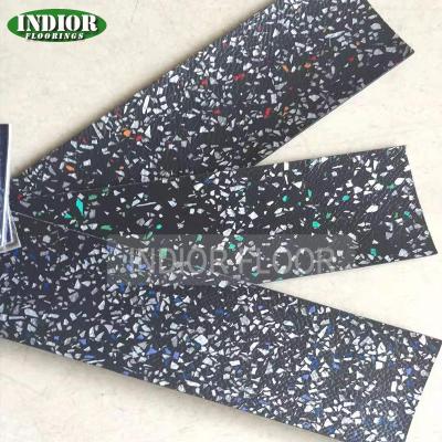 China Modern Durable Clean Hospital Hotel Traffic Easy Clean Train Homogeneous Waterpoof PVC Flooring Indonesia for sale