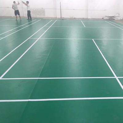 China Modern Badminton Court Sport Flooring Vinyl Roll Pattern Basketball Court PVC Material Wood Flooring for sale