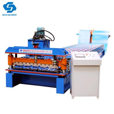 China Metal Roof Sheeting Machine/Iron Sheets Roll Forming Machine for sale