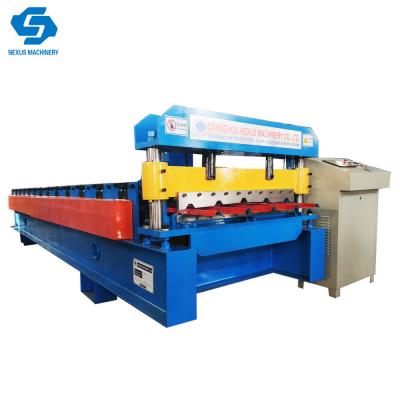 China Covermax Roof Sheet Roll Forming Machine Box Profile Sheeting Making Machine for sale