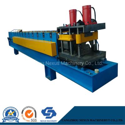 China Classic Colored Glaze Steel Metal Roof Ridge Cap Tile Roll Forming Machine for sale