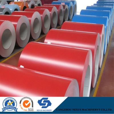 China Prepainted Gi Steel Coil / PPGI / PPGL Color Coated Galvanized Corrugated Sheet in Coil for sale