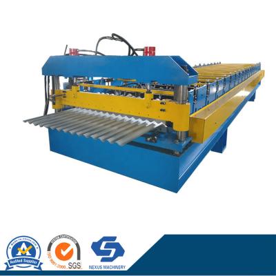 China Metal Roofing Machine Sheet Bending Corrugated Roof Roll Forming Machine for sale