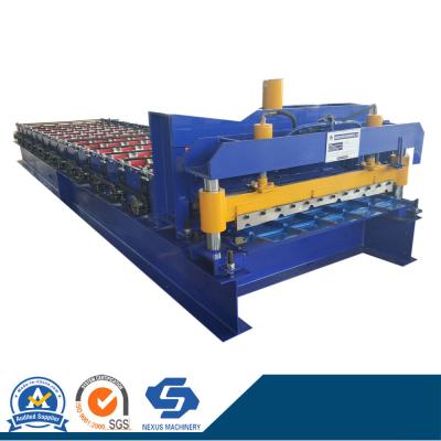 China Hc18 Automatic Galvanized Steel Wall Panel Steel Sheet Roll Forming Machine for sale