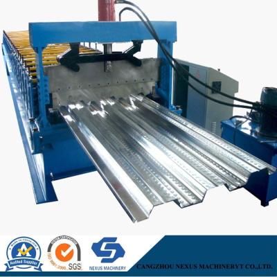 China Steel Structure 688 Floor Deck Sheet Roll Forming Machine for sale