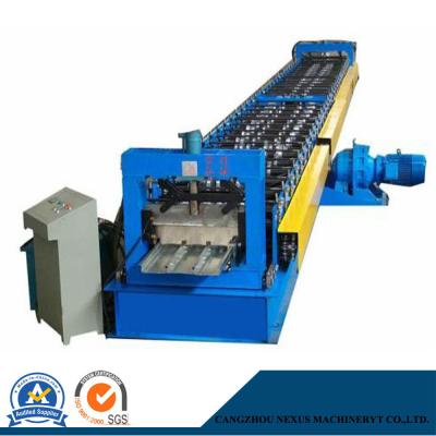 China 790 Swallow Type Metal Floor Deck Roll Forming Machine with PLC Panasonic for sale