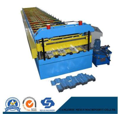 China Metal Floor Decking Steel Panel Roll Forming Machine for sale