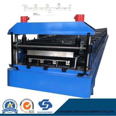 China Decking Sheet Floor Steel Profile Roll Forming Machine for sale