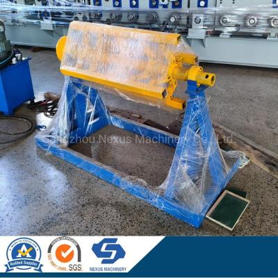 China Steel Coil Simple Metal Manual/Electrical Decoiler for sale