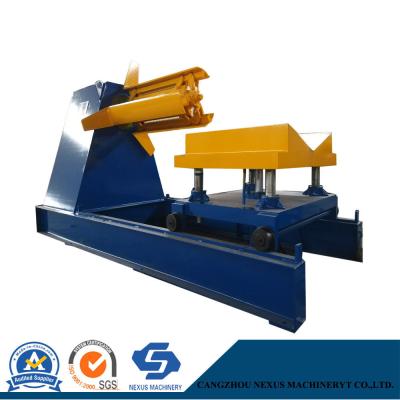 China 5 Tons Automatic Hydraulic Decoiler with Coil Car for sale