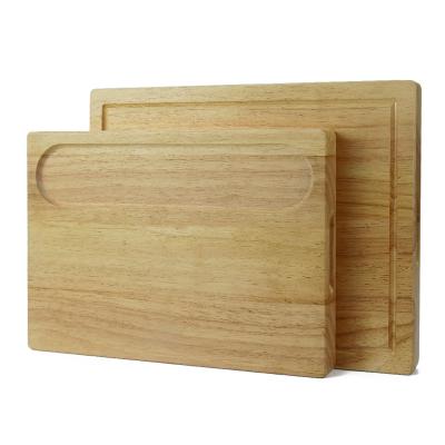 China Sustainable Quality Premium Oak Factory Price Wooden Cutting Cutting Plates Board For Meat for sale