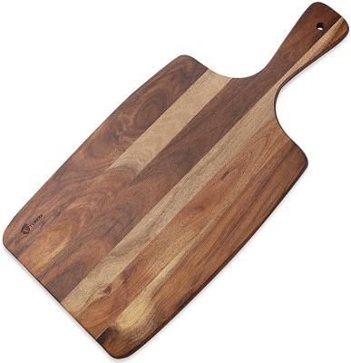 China Viable Creative Shape Kitchen Cutting Board Black Walnut Wooden Cutting Plate for sale