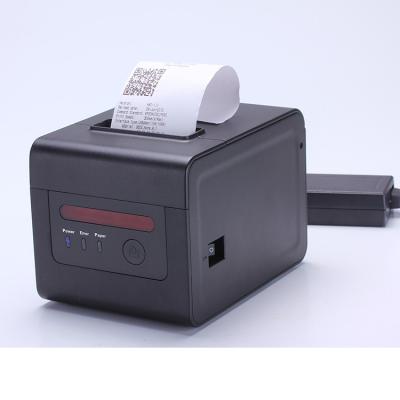 China ITCF USB QR code label barcode pos receipt ribbon black and white cheap thermal transfer printer ITCF H801 for sale