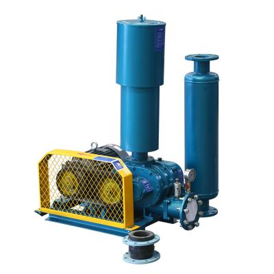 China High Pressure Blower Model 200 Three Lobe Root Blower For Sewage Treatment for sale