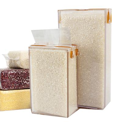 China Safety Bulk Sale Rice Bags Brick Food Packaging Vacuum Sealed Bags for sale