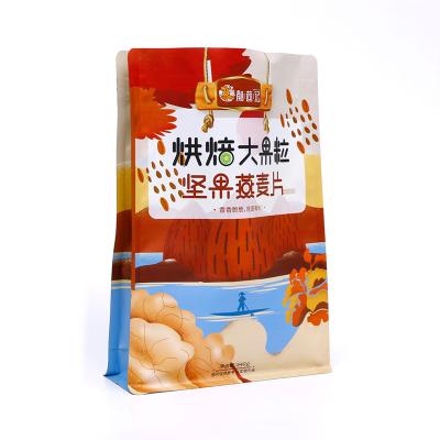 China Custom Wholesale Moisture-proof Dried Fruit Plastic Packaging Mango Snacks Vacuum Logo Food Packaging Bag for sale