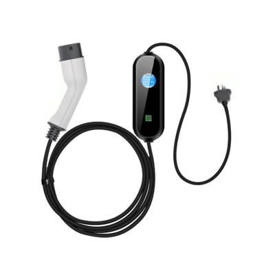 China 3.5KW AC Ev Charger 3.5KW EVSE Adjustable Current Portable Type 1 Car Electric Vehicle Car Charger 16A Ev J1772 TA-1AC220/3.5 for sale