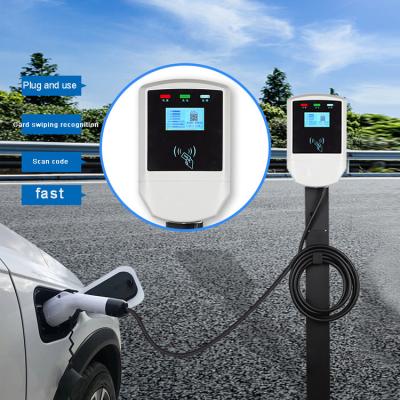 China Quick Charge In 14KW Standard Type - 2 Ev Ac Fast Car Charger By Card / Scan for sale