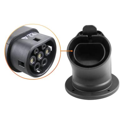 China Electric Vehicle EV Charger Socket Holder IEC 62196 Type2 Dummy Socket for sale