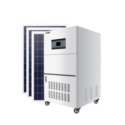 China Solar Power Generation System 5000W220V Household Photovoltaic Power Generation Panel Lithium Electric System All-in-on 125mmx125mm for sale